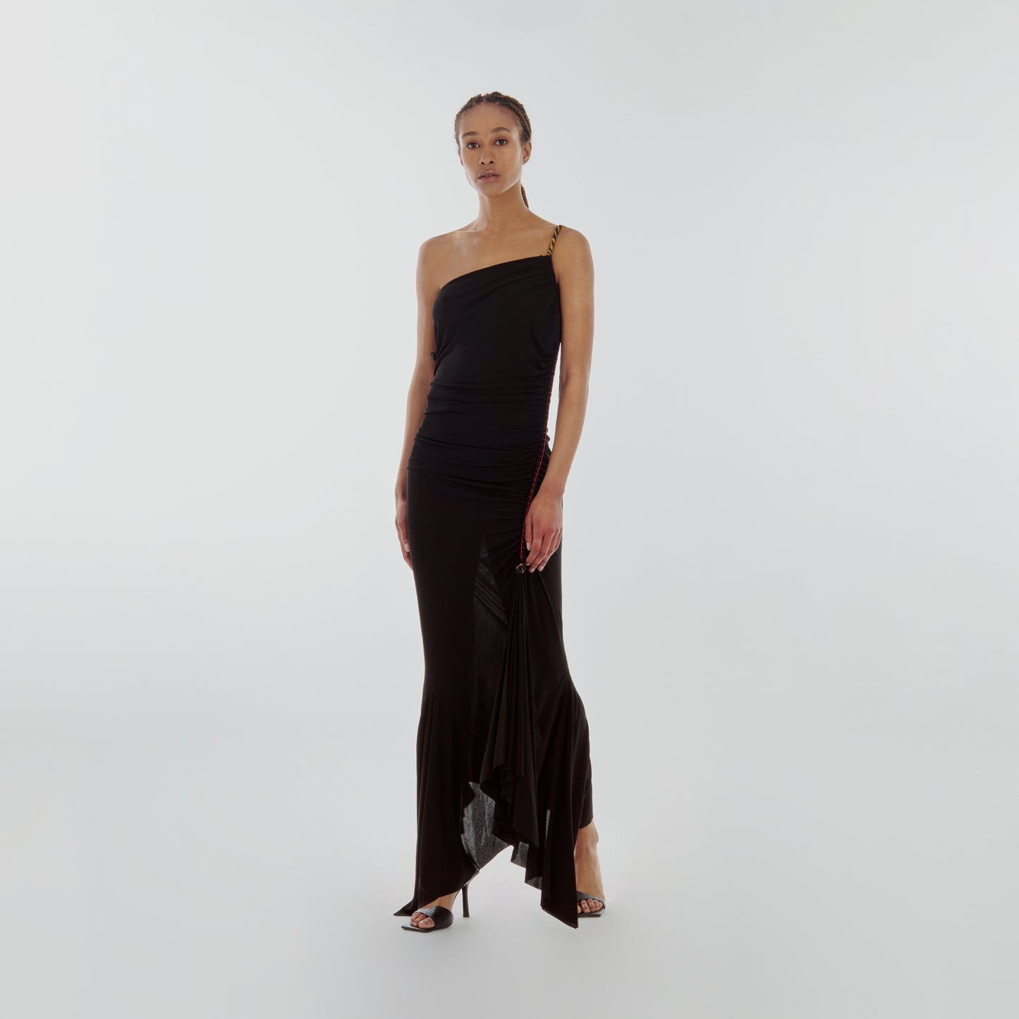 Astral Dress in black | Lara Chamandi