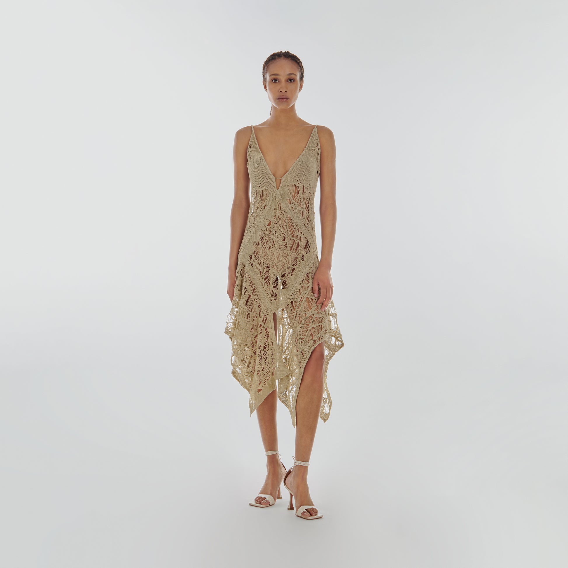Air Dress in Sand | Lara Chamandi
