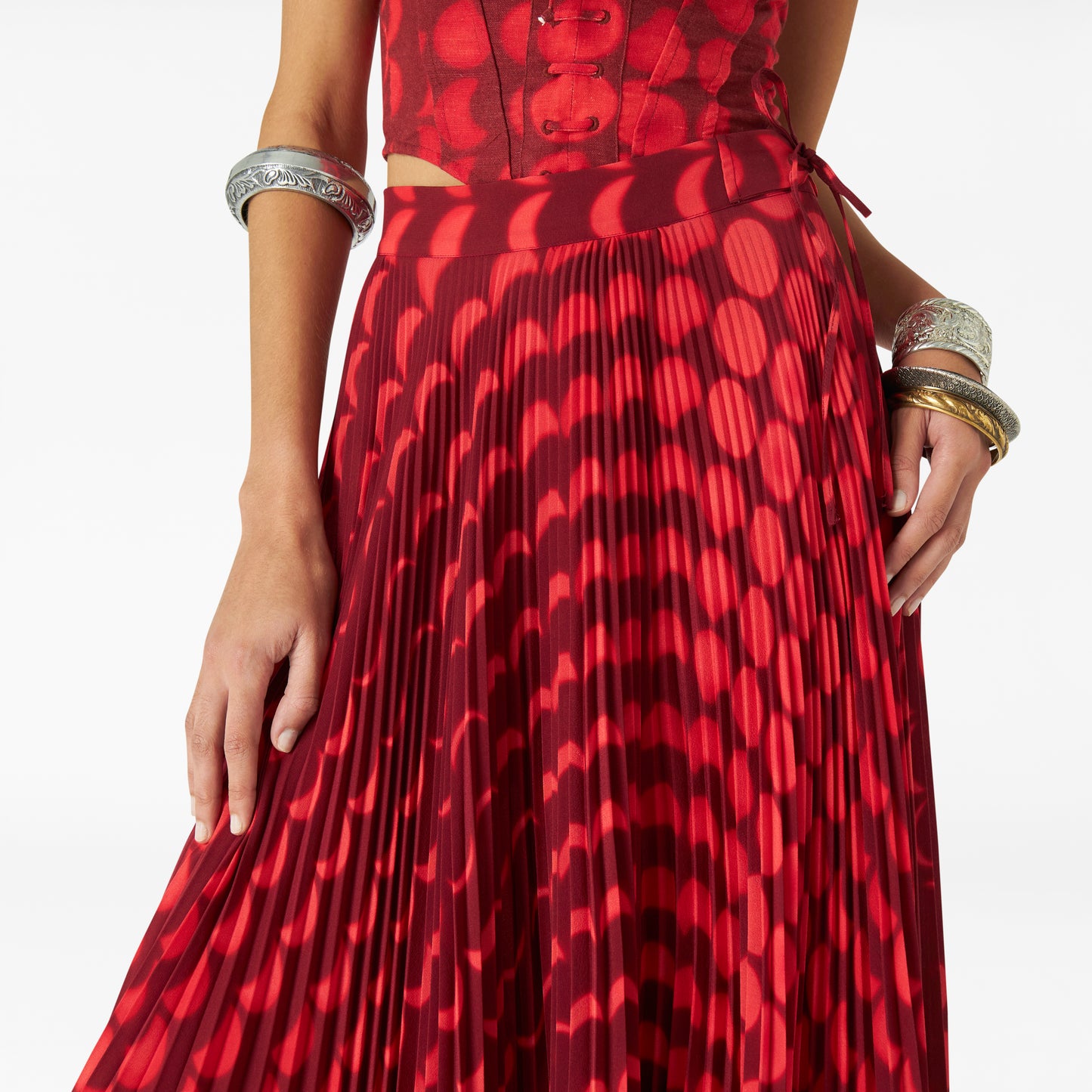 Red Luna Skirt