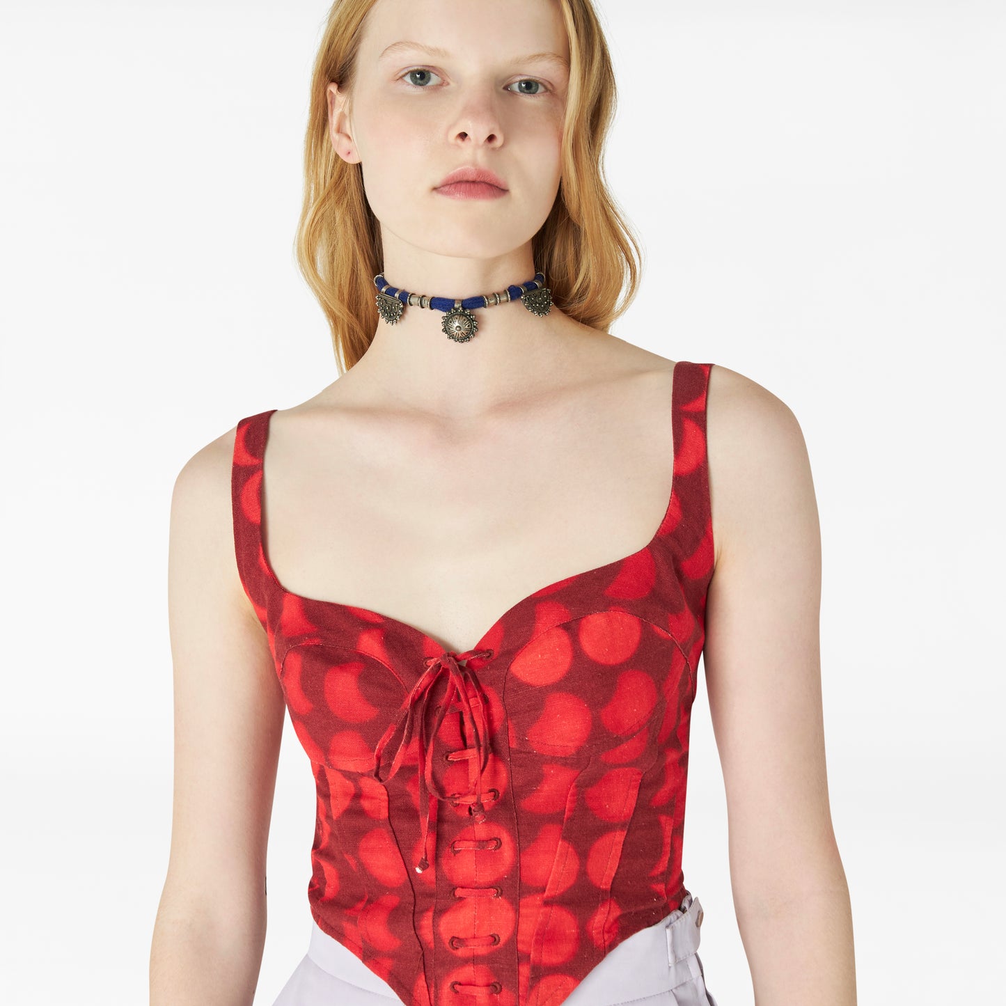 Red Luna Corset