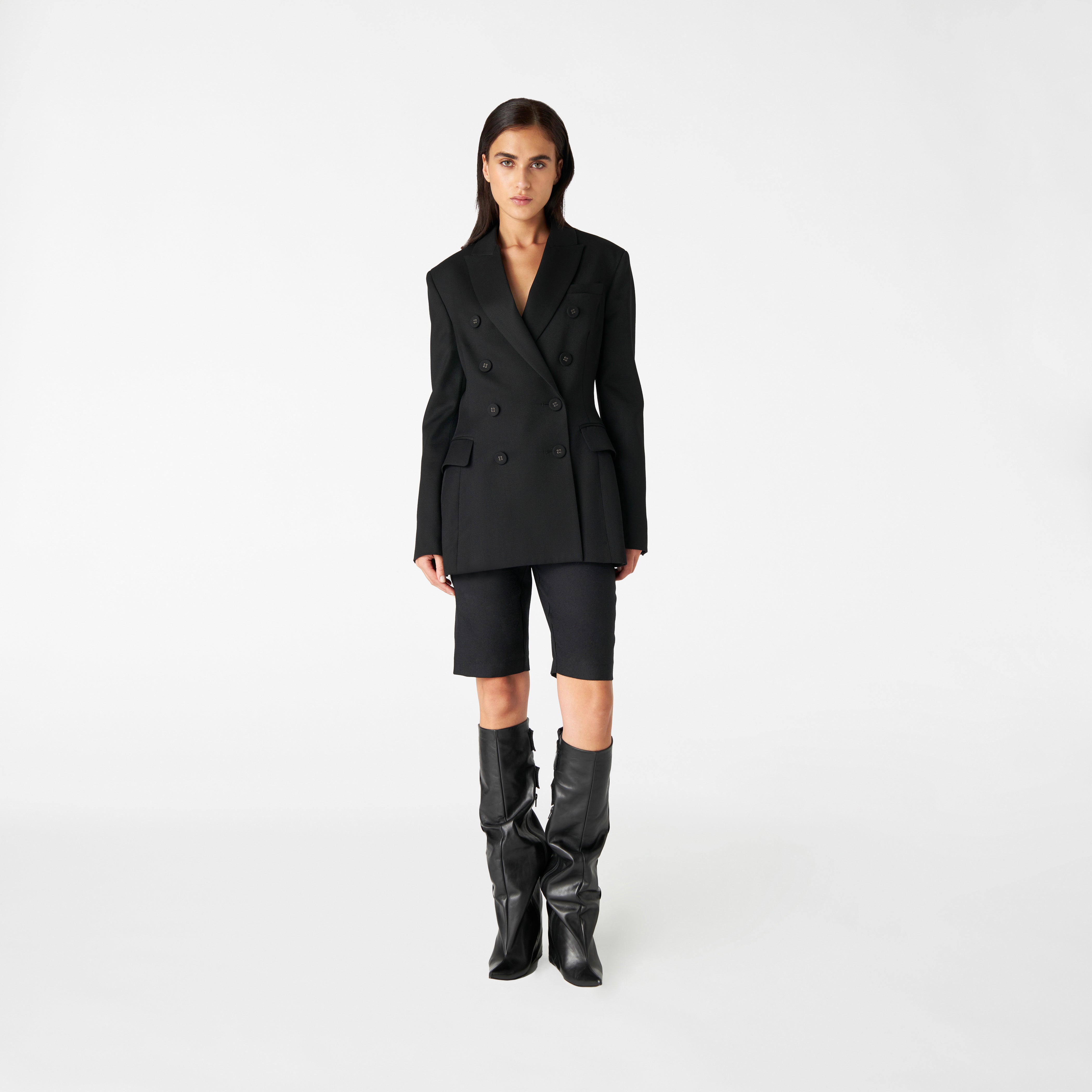 Divine Feminine Blazer black | Lara Chamandi